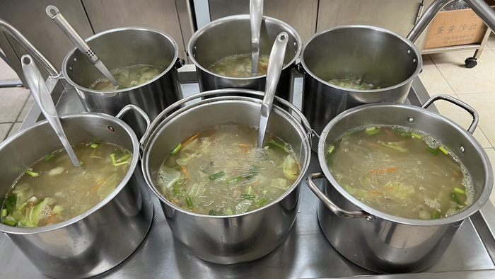早點：鮮肉冬粉