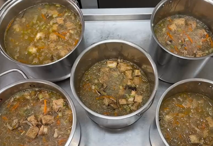 早點：鮮肉細粉