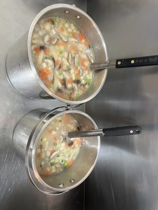 早點：竹筍鹹粥