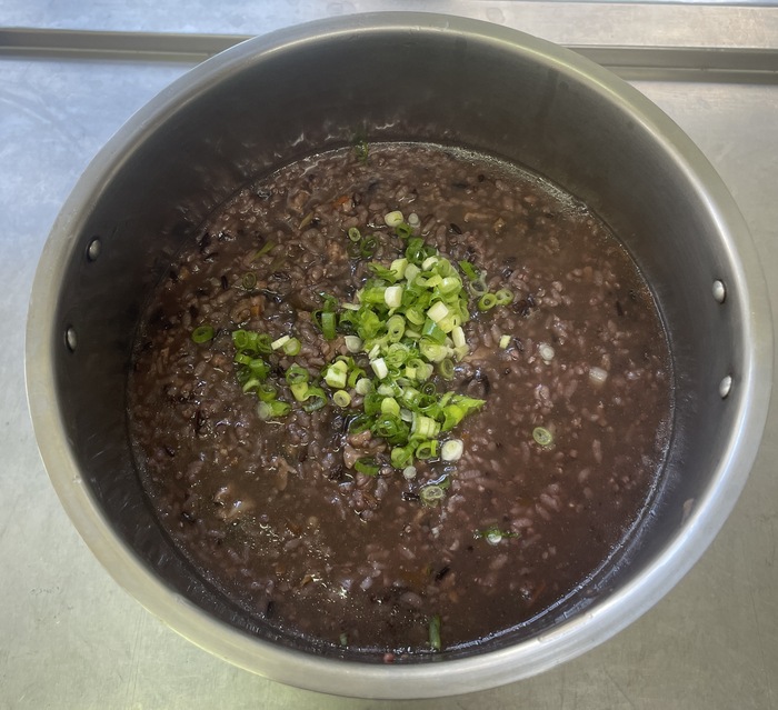 早點：雜糧鹹粥