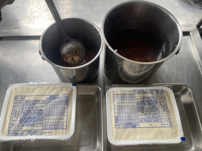 午點：桂圓熱豆花