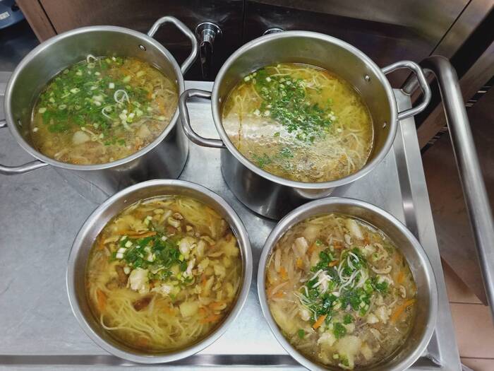 早點：蘿蔔肉絲湯麵