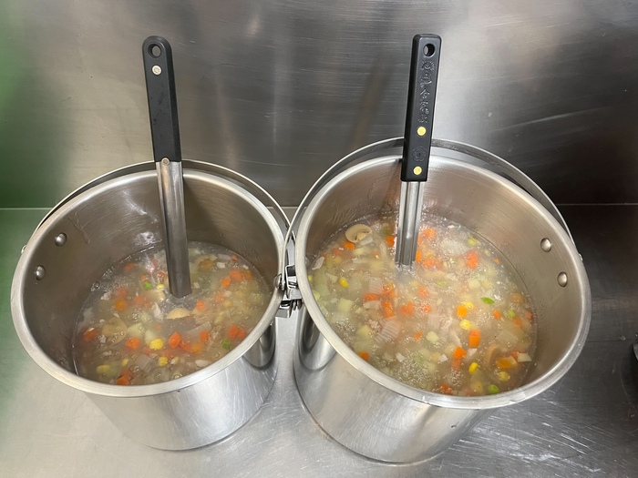 早點：蘑菇濃湯