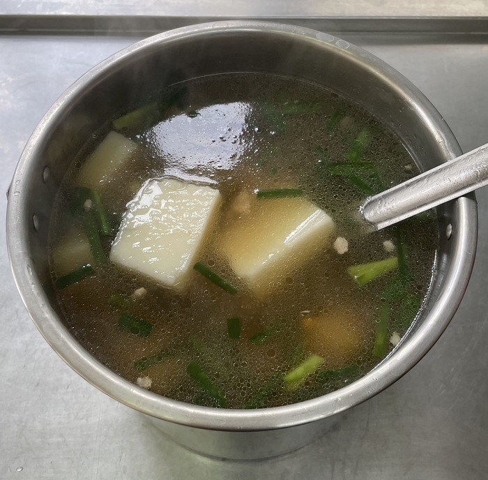 早點：蘿蔔糕湯2025/01/07