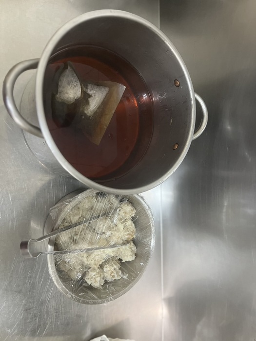午點：珍珠丸子+決明子飲