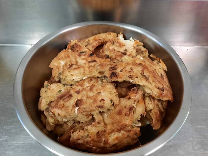 午點：蔬菜大阪燒